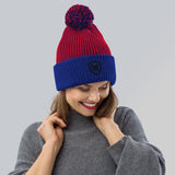 League Pom-Pom Beanie